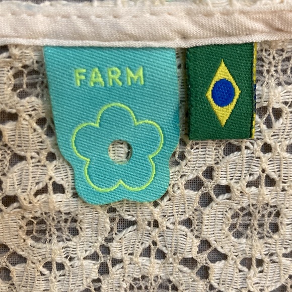 Farm ROSEBLUSH LACE MINI DRESS - Picture 6 of 12